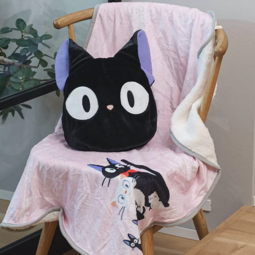 Maison Ghibli Jiji Rolled Blanket - Kiki'S Delivery Service- Household Linen