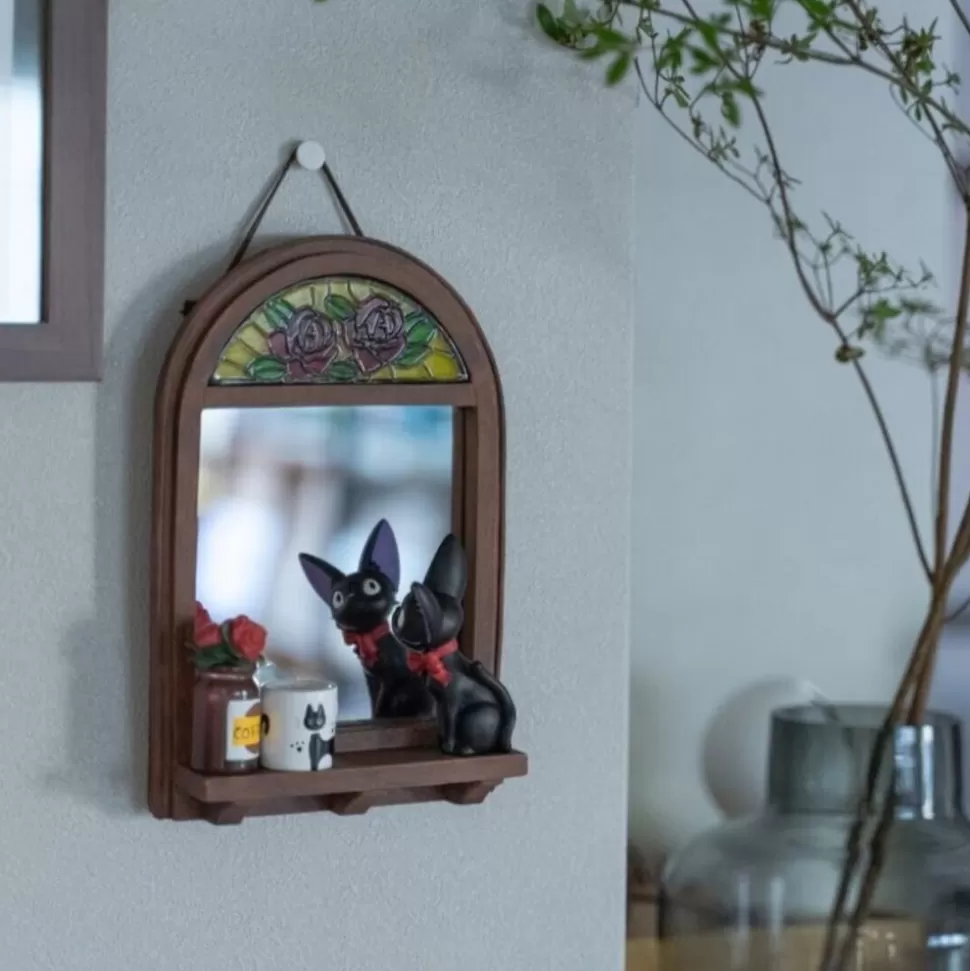 Maison Ghibli Jiji Stand Mirror - Kiki'S Delivery Service- Decoration