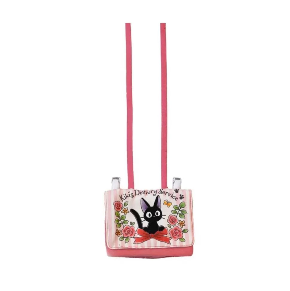 Maison Ghibli Jiji With Ribbons Pochette 11 X 14,5 X 3 Cm - Kiki'S Delivery Service- Accessories