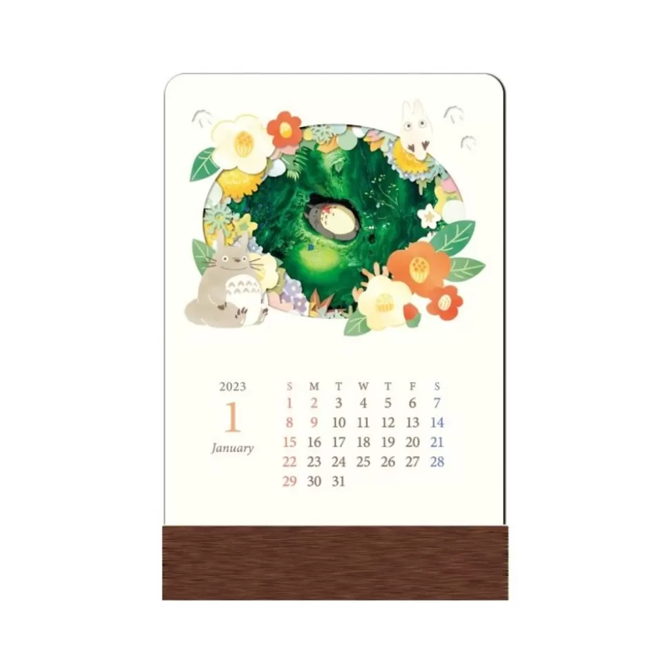 Maison Ghibli 2023 Kasane Calendar - My Neighbor Totoro- Schedule Diaries And Calendars