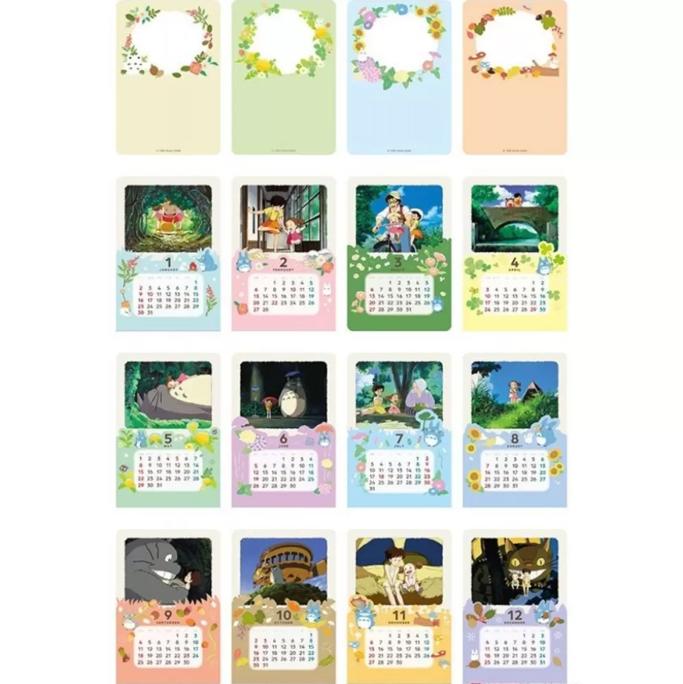 Maison Ghibli 2022 Kasane Calendar - My Neighbour Totoro- Schedule Diaries And Calendars