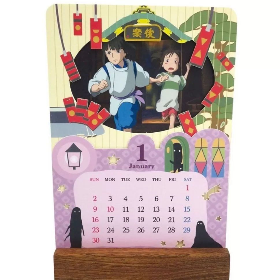 Maison Ghibli 2022 Kasane Calendar - Sprited Away- Schedule Diaries And Calendars