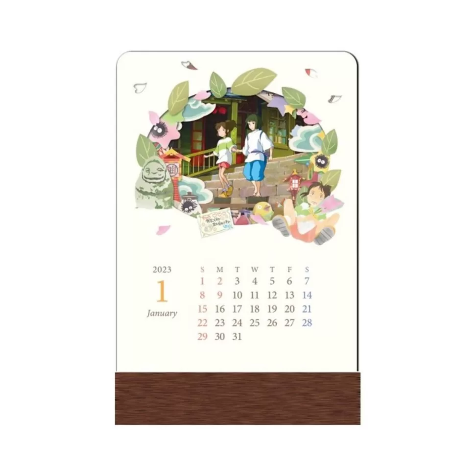 Maison Ghibli 2023 Kasane Calendar - Sprited Away- Schedule Diaries And Calendars