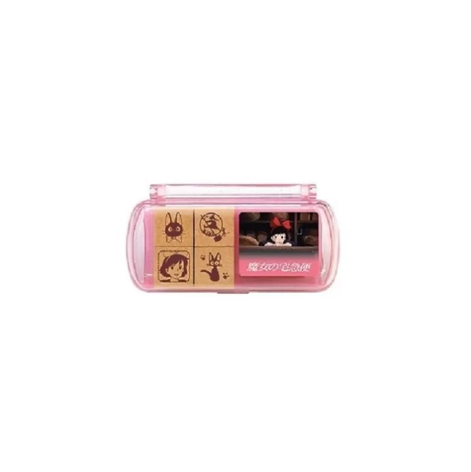 Maison Ghibli Kiki Mini Stamp Set Purple - Kiki'S Delivery Service- Small Equipment