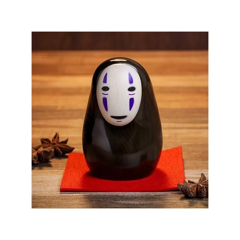 Maison Ghibli Laquered Wood No Face Statue - Spirited Away- Statues