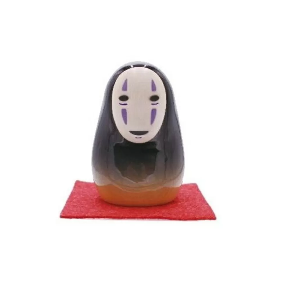 Maison Ghibli Laquered Wood No Face Statue - Spirited Away- Statues