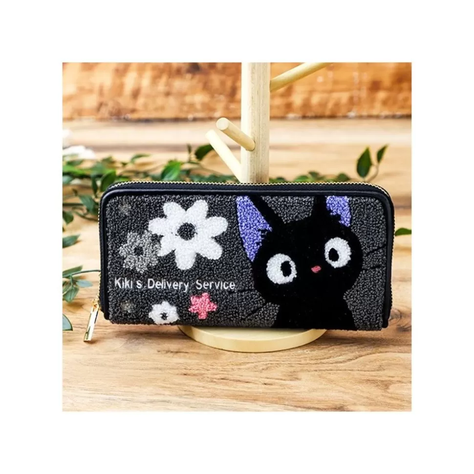 Maison Ghibli Leather Wallet Kiki Flower - Kiki'S Delivery Service- Accessories