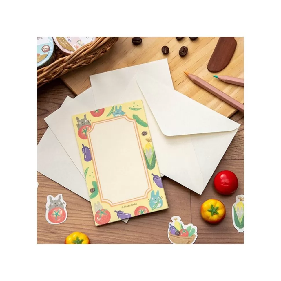 Maison Ghibli Letter Set Break Time Cookies - Kiki'S Delivery Service- Postcards And Letter Papers