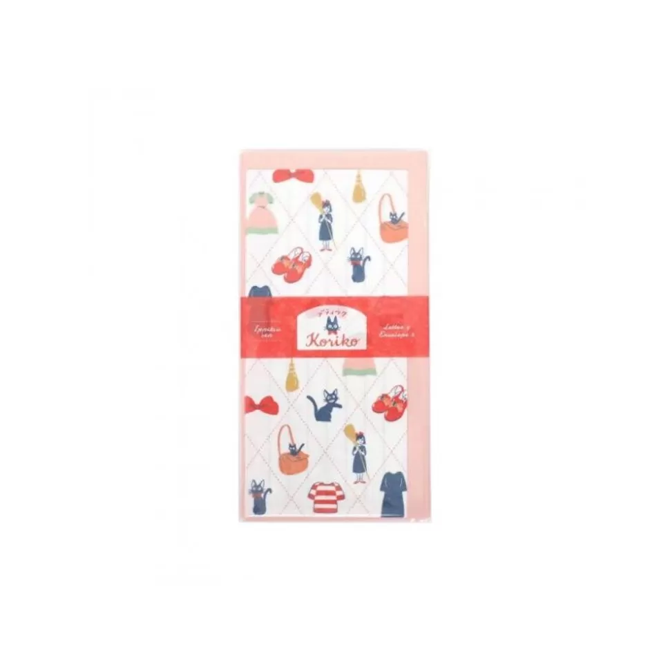 Maison Ghibli Letter Set Wardrobe - Kiki'S Delivery Service- Postcards And Letter Papers