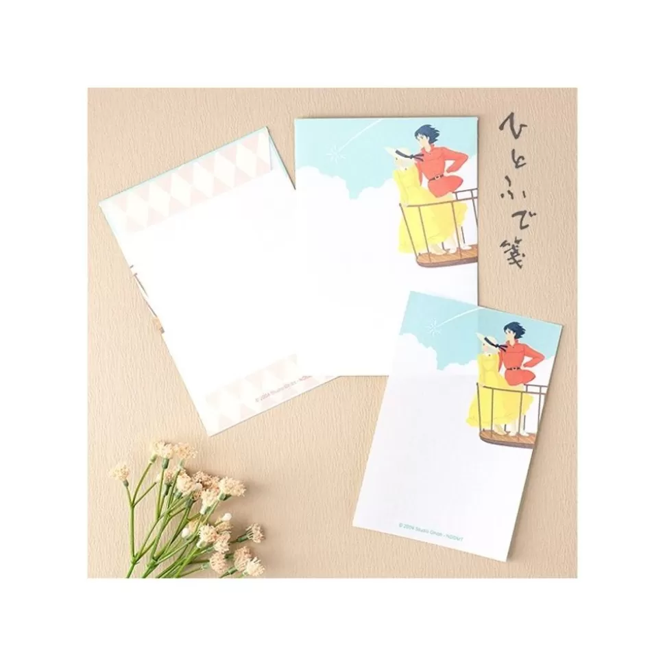 Maison Ghibli Letterset - Howl'S Moving Castle- Postcards And Letter Papers