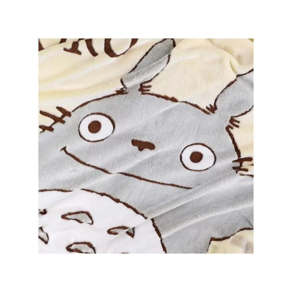 Maison Ghibli Long Blanket Rosehips And Hazelnuts 200X140 Cm - My Neighbor Totoro- Household Linen