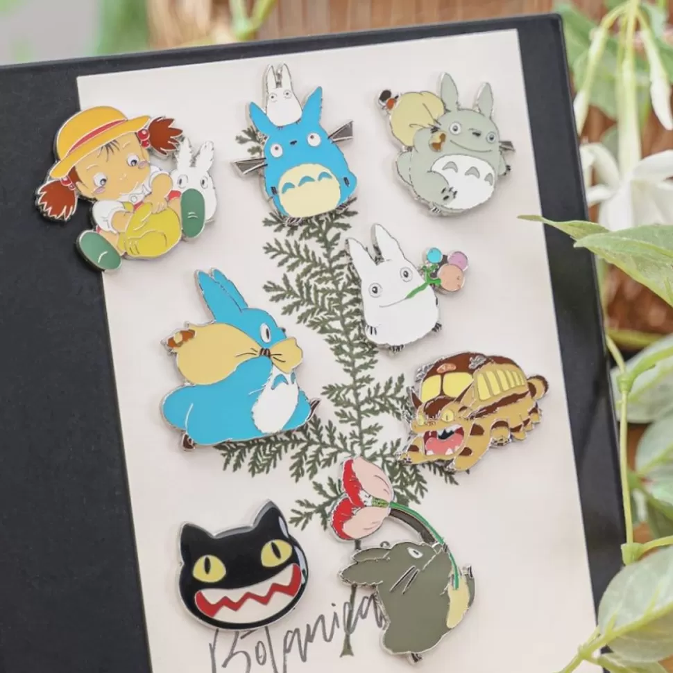 Maison Ghibli Magnet Middle & Small Totoro On The Head - My Neighbor Totoro- Magnets
