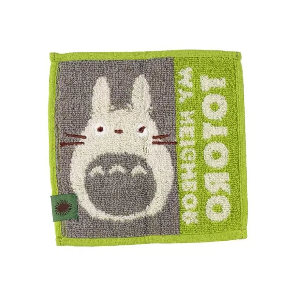 Maison Ghibli Mame Mini Towel Big Totoro 15X15 Cm - My Neighbor Totoro- Household Linen