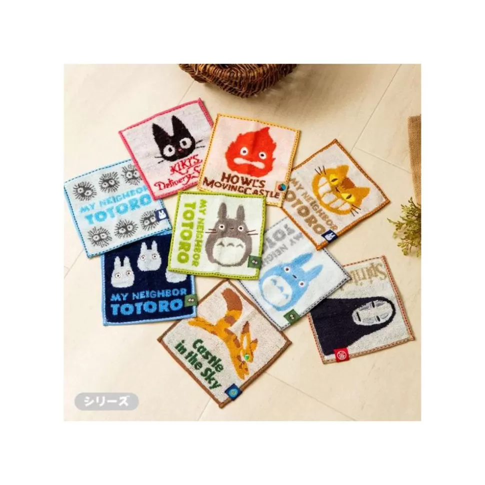 Maison Ghibli Mame Mini Towel Big Totoro 15X15 Cm - My Neighbor Totoro- Household Linen