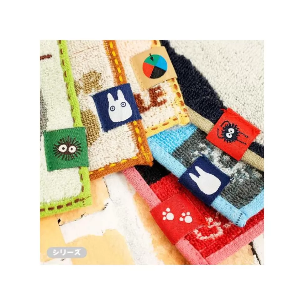 Maison Ghibli Mame Mini Towel Big Totoro 15X15 Cm - My Neighbor Totoro- Household Linen