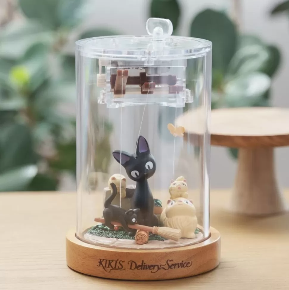 Maison Ghibli Marionette Style Music Box Jiji - Kiki'S Delivery Service- Music Boxes