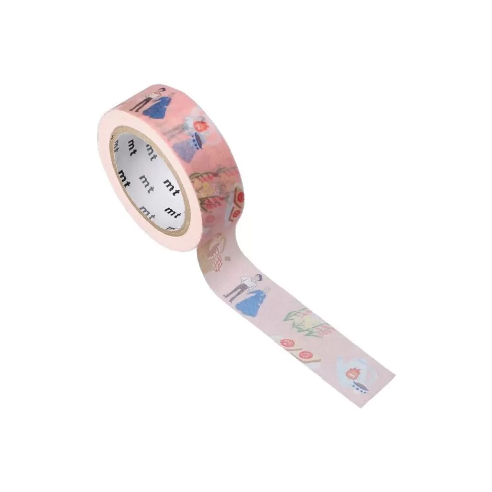 Maison Ghibli Masking Tape Break Time Flowers - Howl'S Moving Castle- Small Equipment