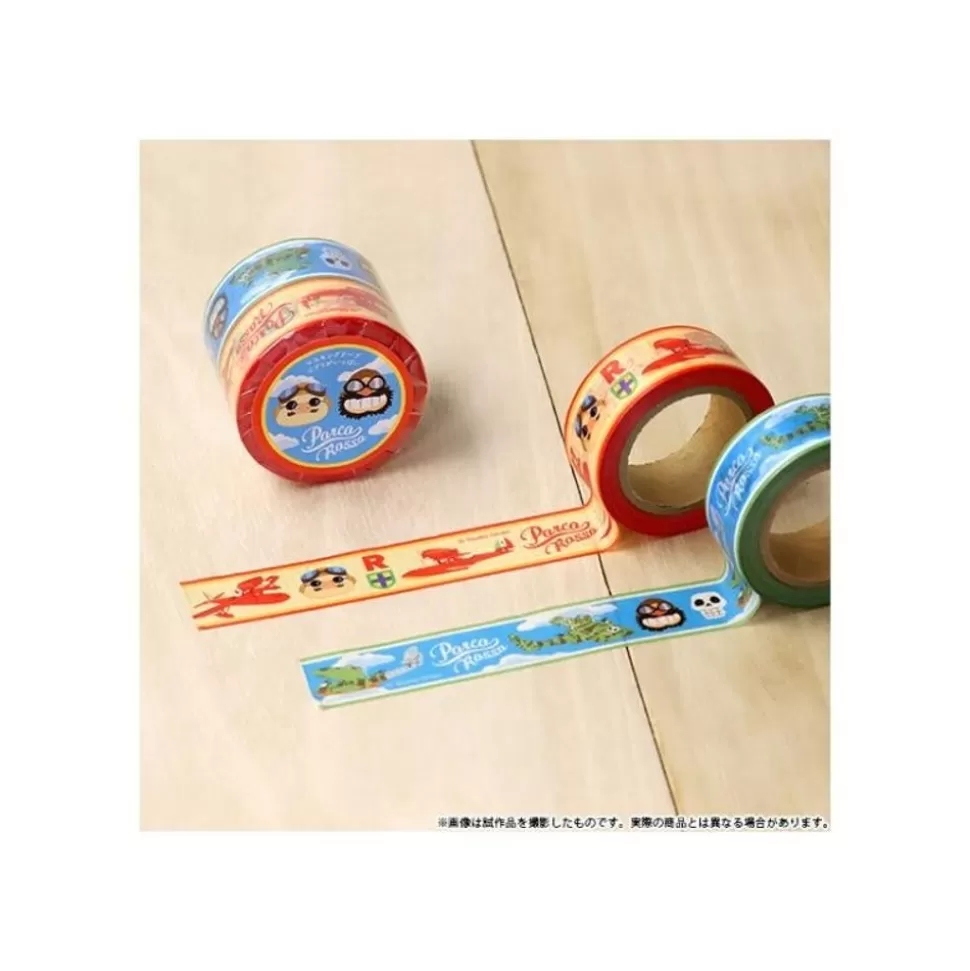 Maison Ghibli Masking Tape Set - Porco Rosso- Small Equipment