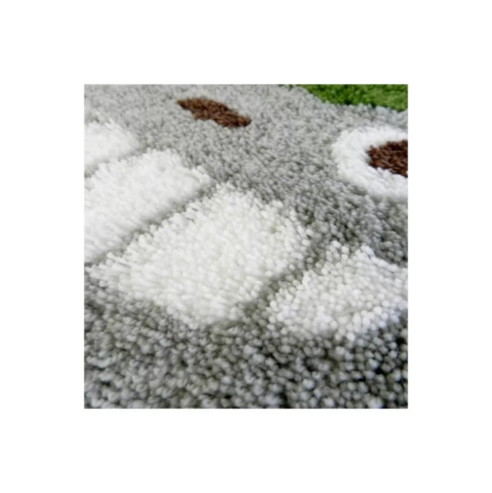 Maison Ghibli Mat Totoro Leaf 65X48 Cm - My Neighbor Totoro- Carpet