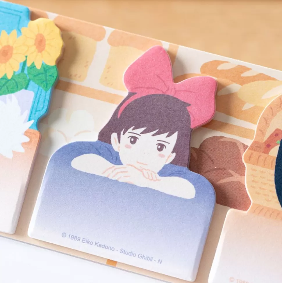 Maison Ghibli Memo Set Kiki, Jiji & Licy - Kiki'S Delivery Service- Small Equipment