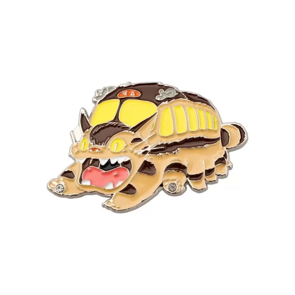 Maison Ghibli Metal Brooch Catbus - My Neighbor Tororo- Pins