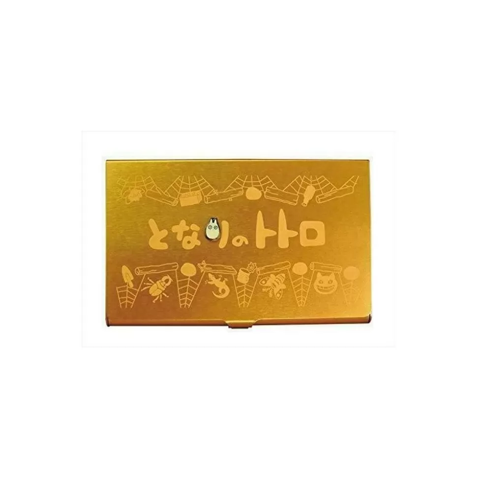 Maison Ghibli Metal Card Case Totoro Opening Orange - My Neighbor Tororo- Accessories