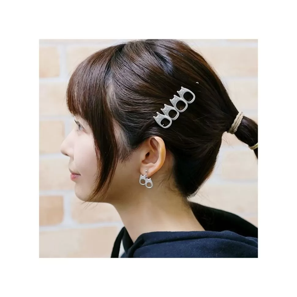Maison Ghibli Metal Hair Clip Garland White Totoro - My Neighbor Totoro- Jewellery