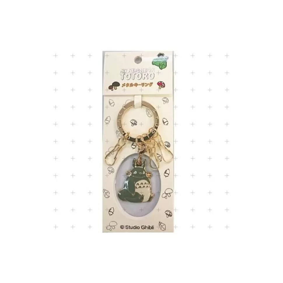 Maison Ghibli Metal Key Holder Big Totoro - My Neighbor Totoro- Keychains