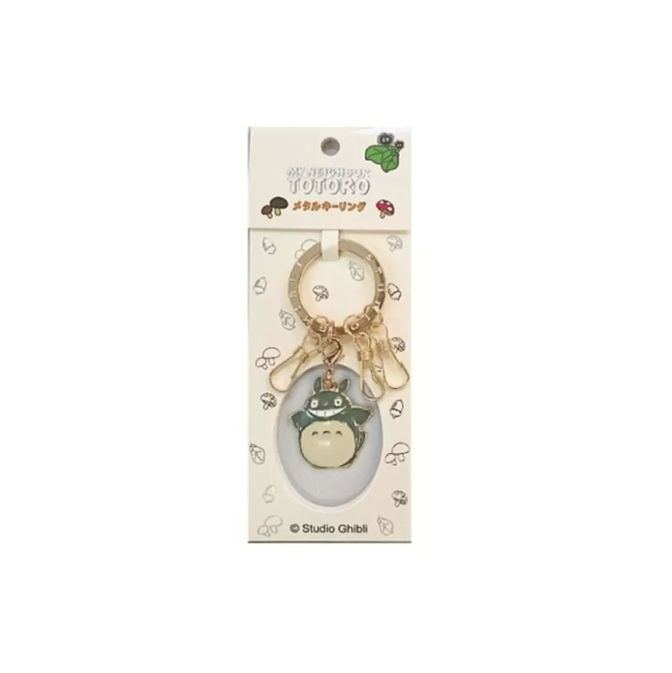 Maison Ghibli Metal Key Holder Big Totoro Smile - My Neighbor Totoro- Keychains