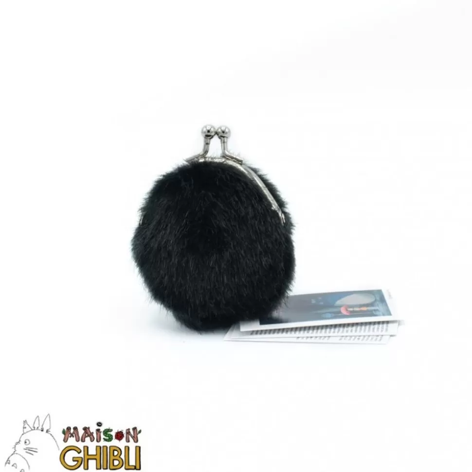 Maison Ghibli Mini Purse Plush Soot Sprite - My Neighbor Totoro- Purse Plush
