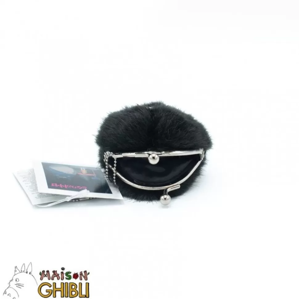 Maison Ghibli Mini Purse Plush Soot Sprite - My Neighbor Totoro- Purse Plush