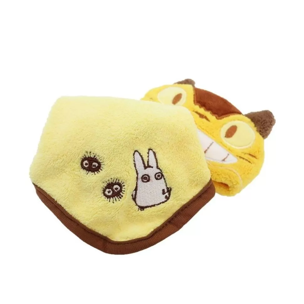 Maison Ghibli Mini Towel Catbus Pop-Up 25X25 Cm - My Neighbor Totoro- Household Linen