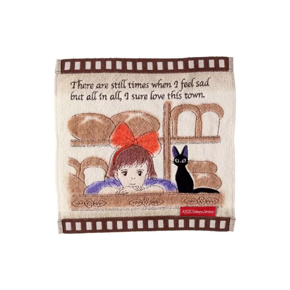 Maison Ghibli Mini Towel Celluloid Bakery - Kiki'S Delivery Service- Household Linen