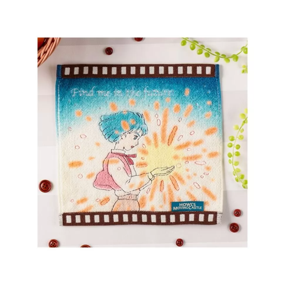 Maison Ghibli Mini Towel Celluloid Hauru - Howl'S Moving Castle- Household Linen