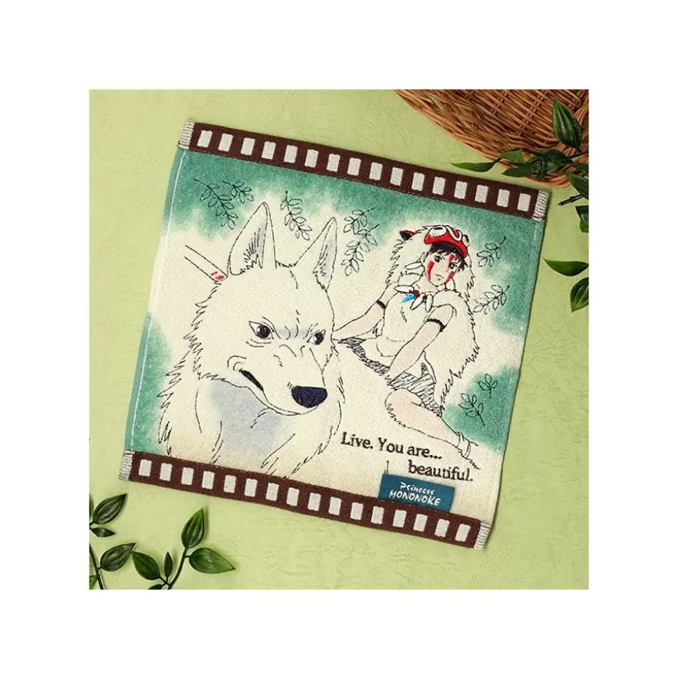 Maison Ghibli Mini Towel Celluloid San - Princess Mononoke- Household Linen