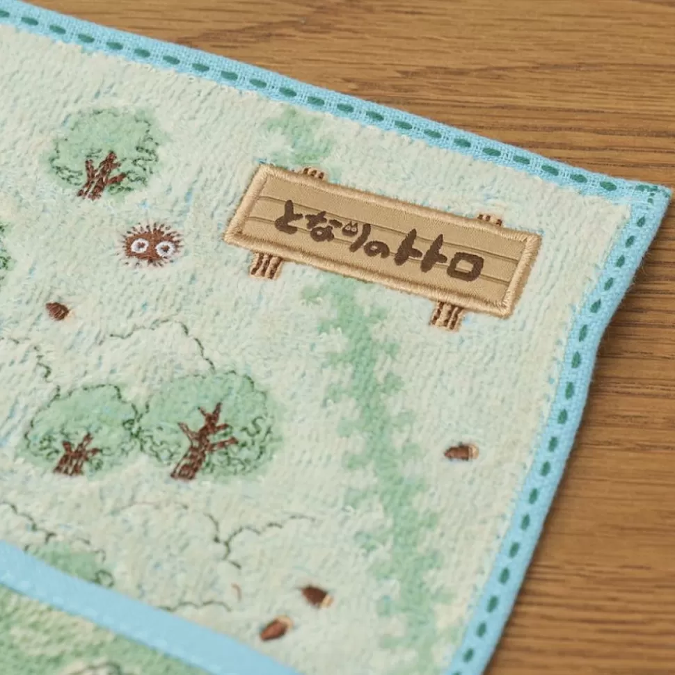 Maison Ghibli Mini Towel Hiking Map 25X25 Cm - My Neighbor Totoro- Household Linen