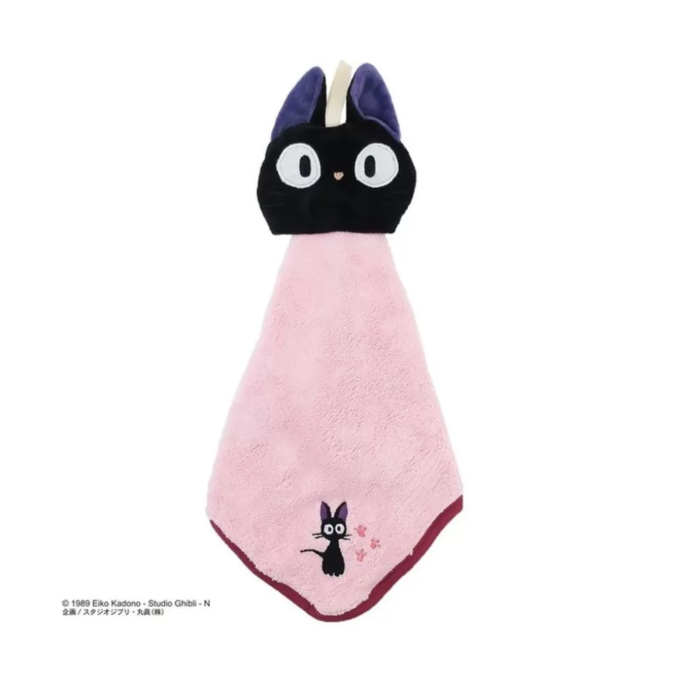 Maison Ghibli Mini Towel Jiji Pop-Up 25X25 Cm - Kiki'S Delivery Service- Household Linen