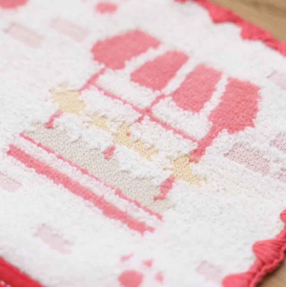 Maison Ghibli Mini Towel Jiji Shop Window 25X25 Cm - Kiki'S Delivery Service- Household Linen