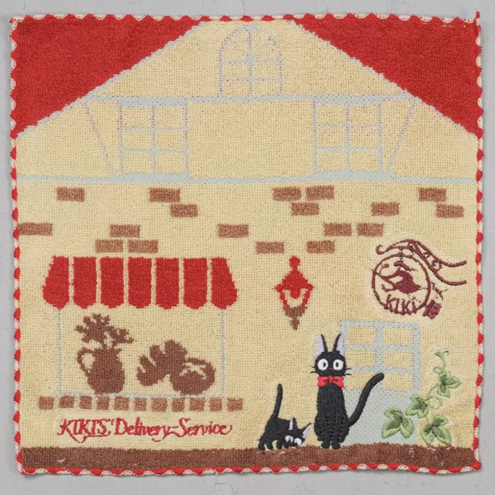 Maison Ghibli Mini Towel Kiki'S Bakery 25X25 Cm - Kiki'S Delivery Service- Household Linen