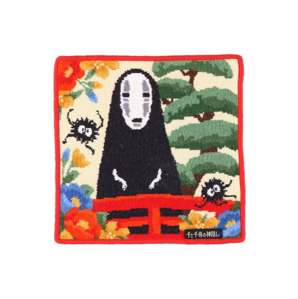 Maison Ghibli Mini Towel No Face On The Bridge 25 X 25 Cm - Spirited Away- Household Linen