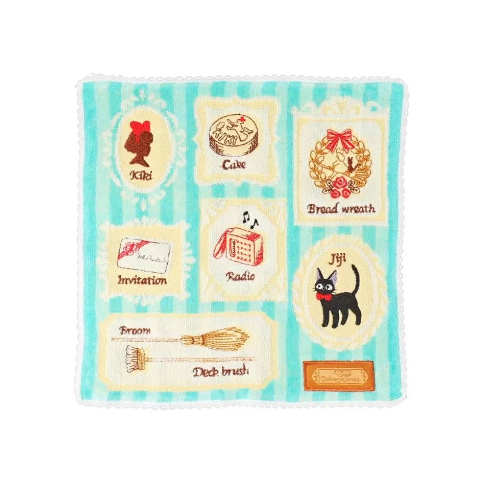 Maison Ghibli Mini Towel Picture Gallery 25X25 Cm - Kiki'S Delivery Service- Household Linen