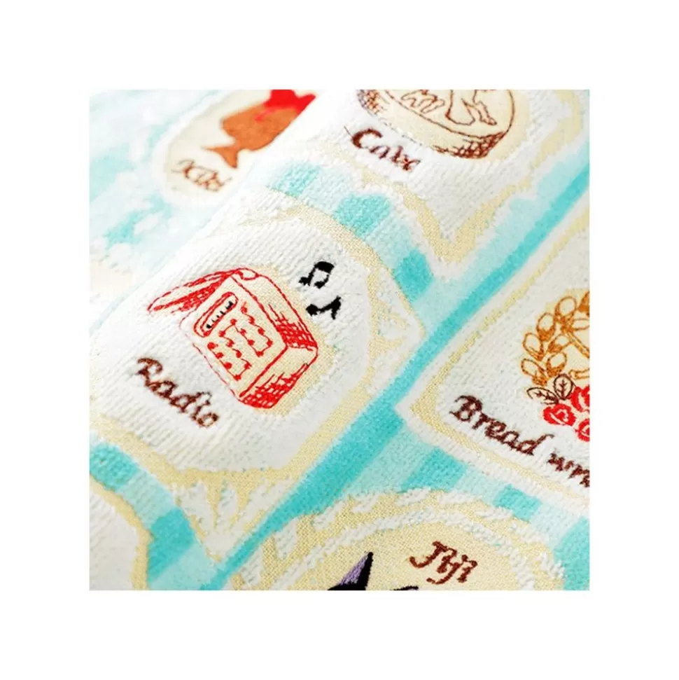 Maison Ghibli Mini Towel Picture Gallery 25X25 Cm - Kiki'S Delivery Service- Household Linen