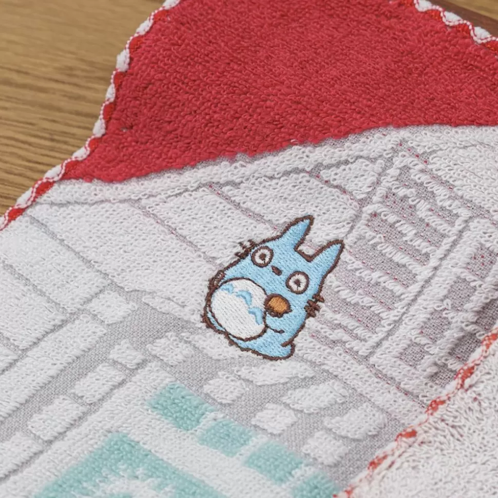 Maison Ghibli Mini Towel Satsuki & Mei'S House 25X25 Cm - My Neighbor Totoro- Household Linen