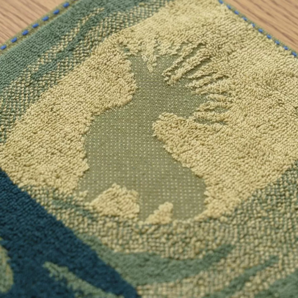 Maison Ghibli Mini Towel Shadow Of The Deer God 25X25 Cm - Princess Mononoke- Household Linen