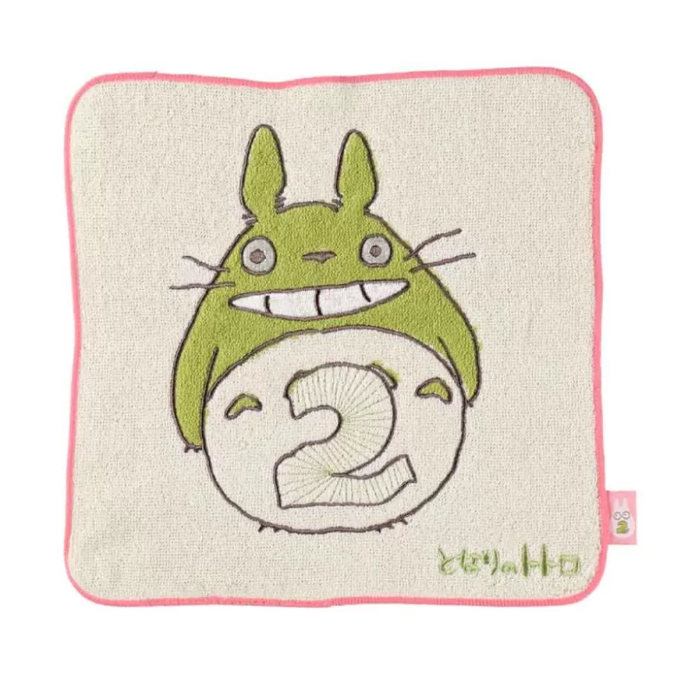 Maison Ghibli Mini Towel Totoro Birthday 2 25X25 Cm - My Neighbor Totoro- Household Linen