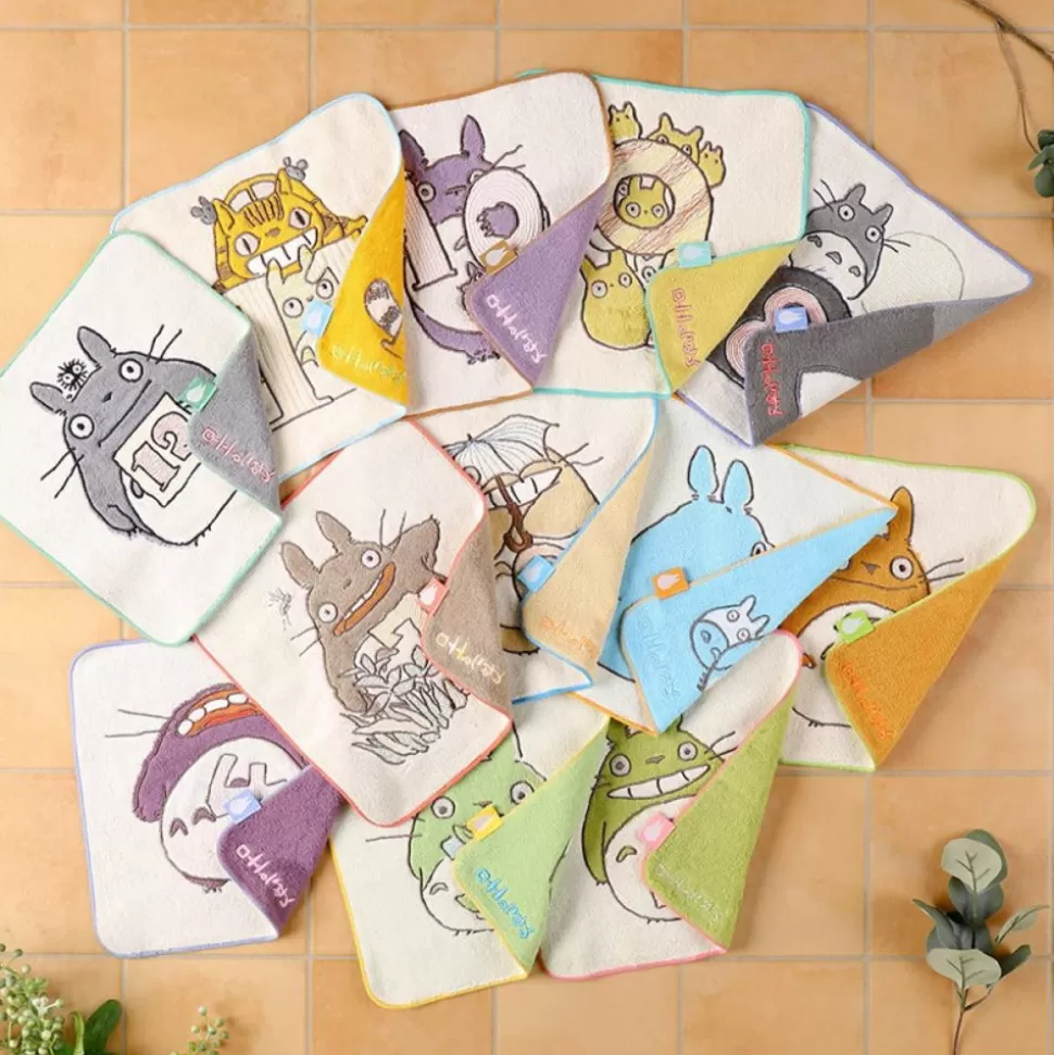Maison Ghibli Mini Towel Totoro Birthday 11 25X25 Cm - My Neighbor Totoro- Household Linen