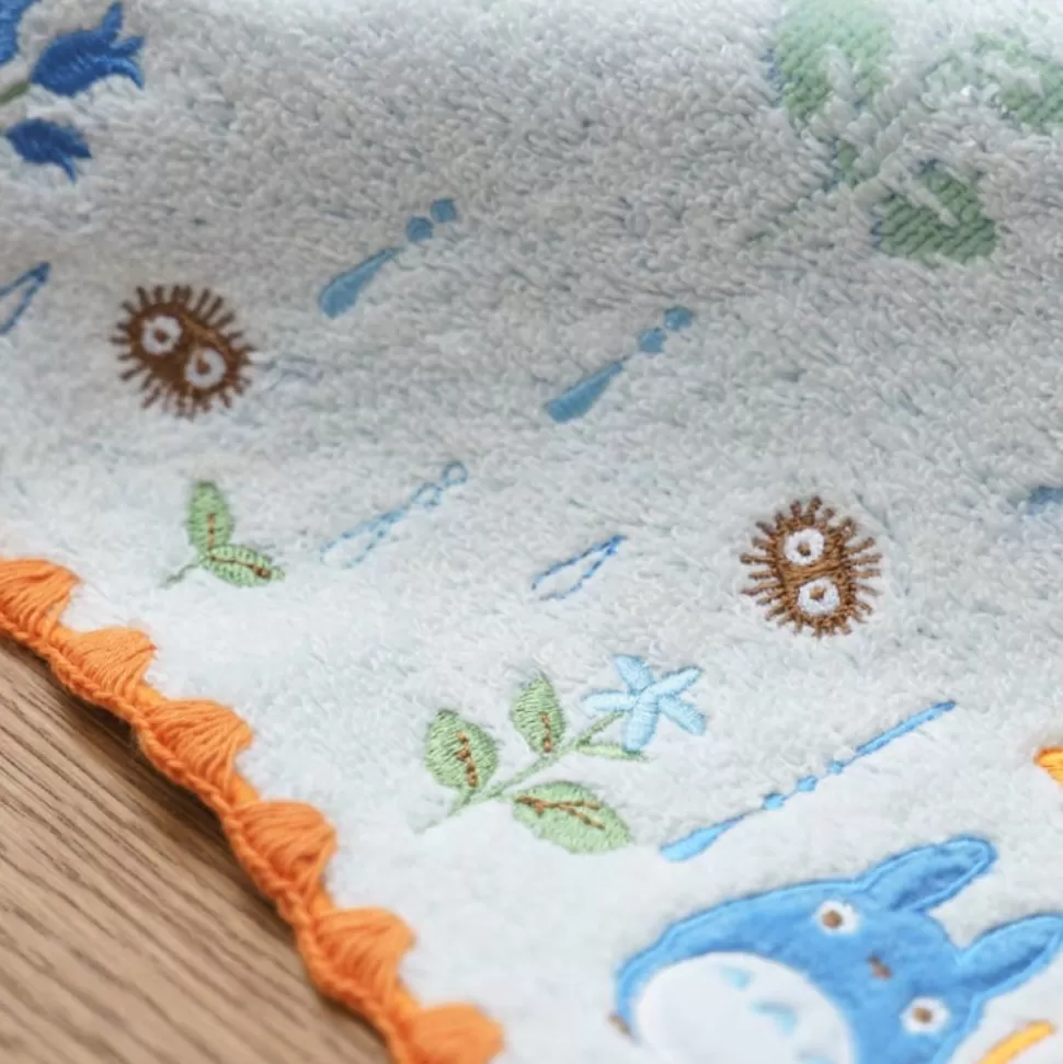 Maison Ghibli Mini Towel Under The Rain 25X25 Cm - My Neighbor Totoro- Household Linen