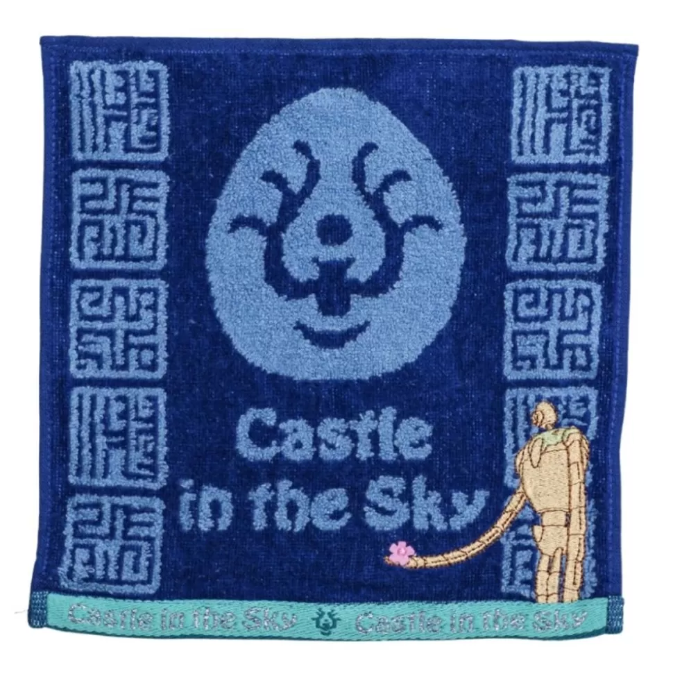 Maison Ghibli Mini Towel Volucite Crystal Amulet 25X25 Cm - Castle In The Sky- Household Linen