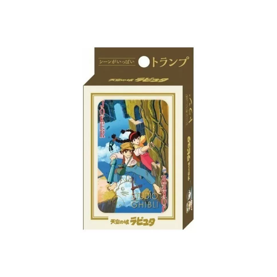 Maison Ghibli Movie Scenes Playing Cards - Castle In The Sky- Playing Cards