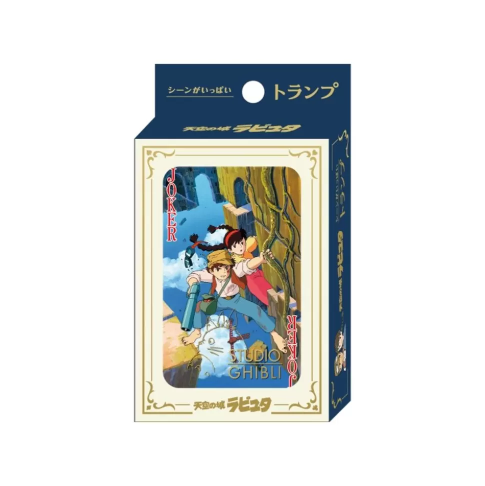 Maison Ghibli Movie Scenes Playing Cards - Castle In The Sky- Playing Cards